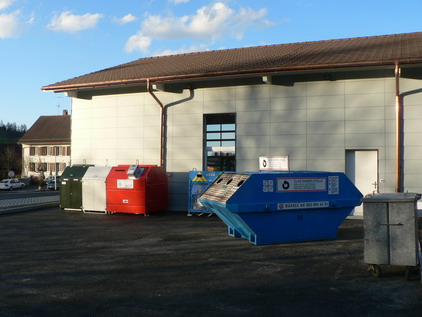 Recycling beim Werkhof Ammerswil